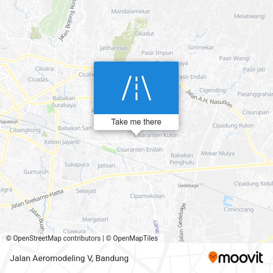 Jalan Aeromodeling V map