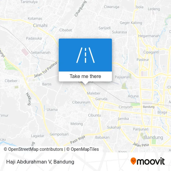 Haji Abdurahman V map