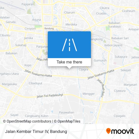 Jalan Kembar Timur IV map