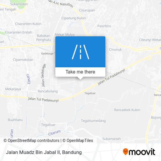 Jalan Muadz Bin Jabal II map