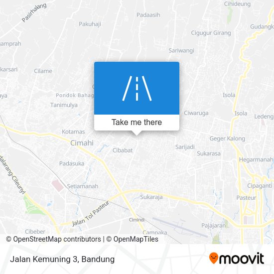 Jalan Kemuning 3 map