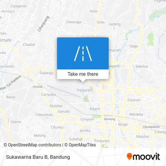 Sukawarna Baru B map