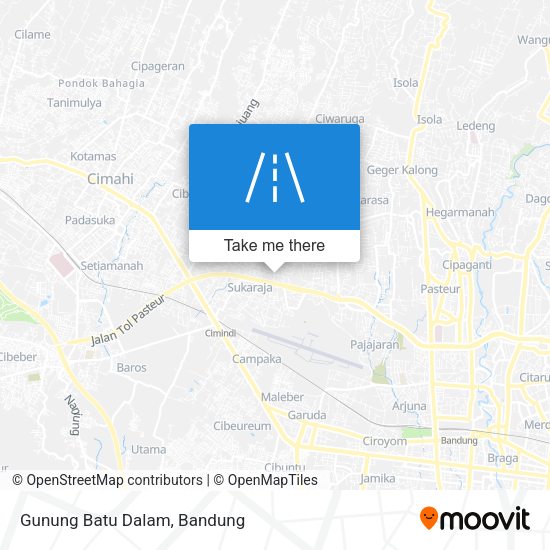 Gunung Batu Dalam map