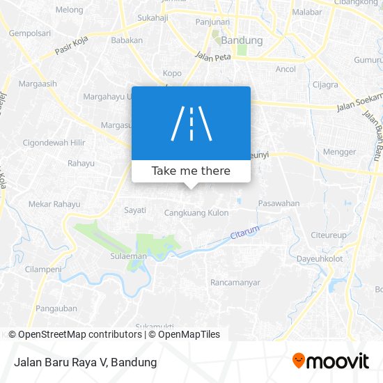 Jalan Baru Raya V map