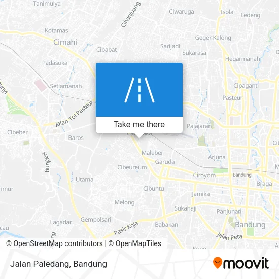 Jalan Paledang map