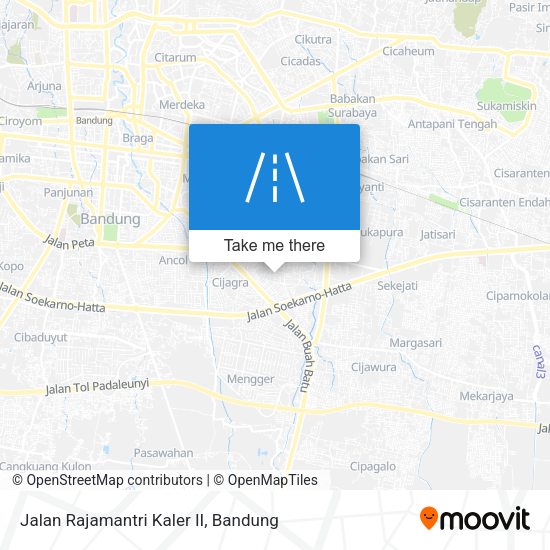Jalan Rajamantri Kaler II map