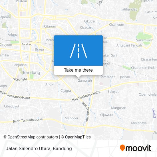 Jalan Salendro Utara map