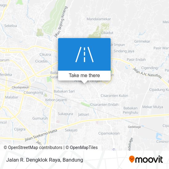 Jalan R. Dengklok Raya map