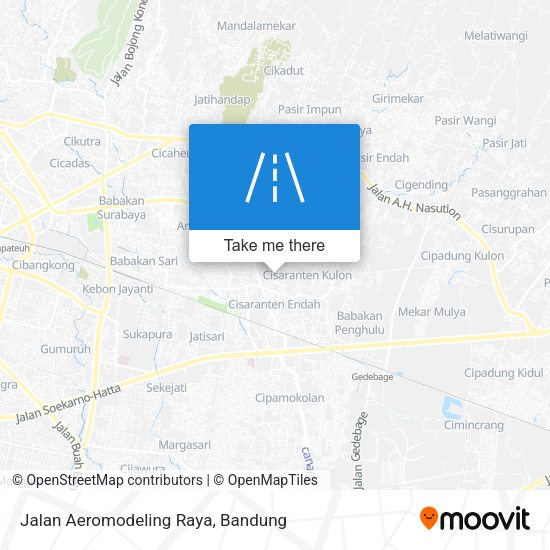 Jalan Aeromodeling Raya map