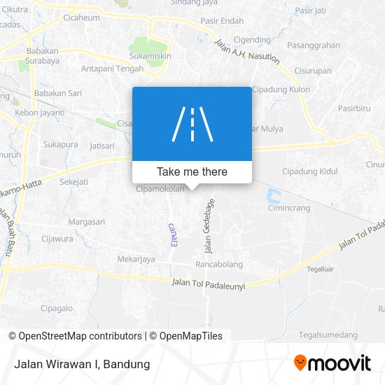 Jalan Wirawan I map