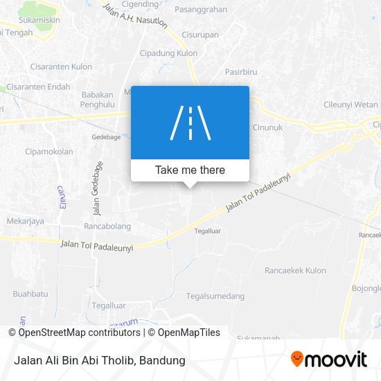 Jalan Ali Bin Abi Tholib map