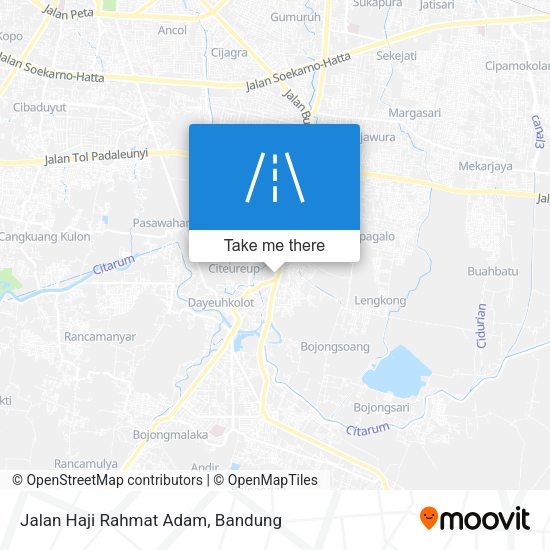 Jalan Haji Rahmat Adam map