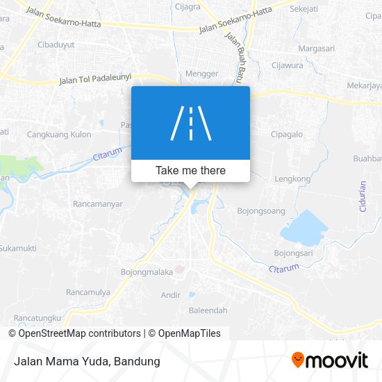 Jalan Mama Yuda map
