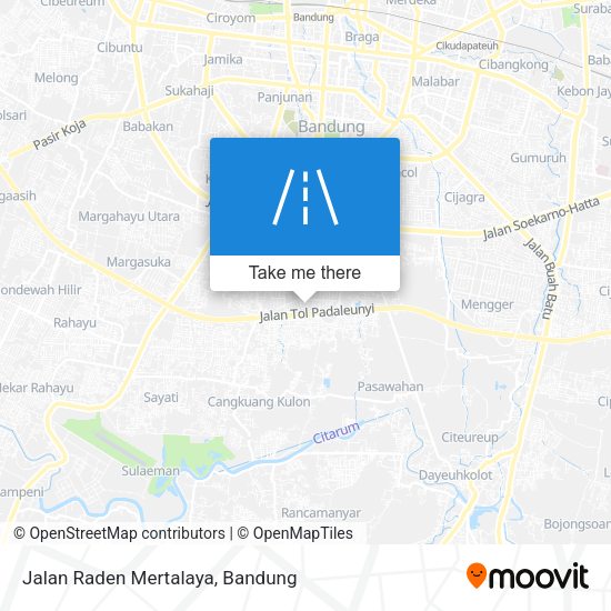 Jalan Raden Mertalaya map
