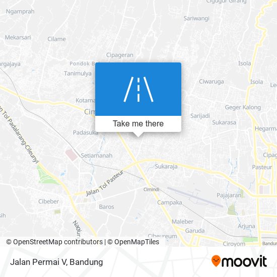 Jalan Permai V map