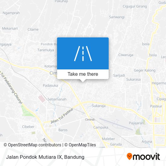 Jalan Pondok Mutiara IX map