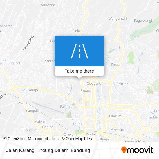 Jalan Karang Tineung Dalam map