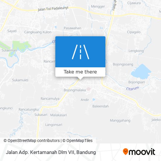 Jalan Adp. Kertamanah Dlm VII map