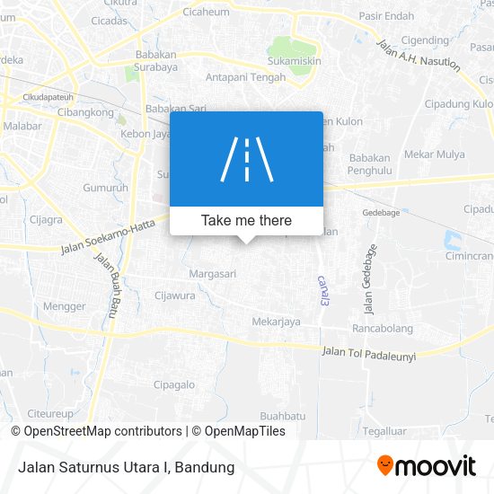 Jalan Saturnus Utara I map