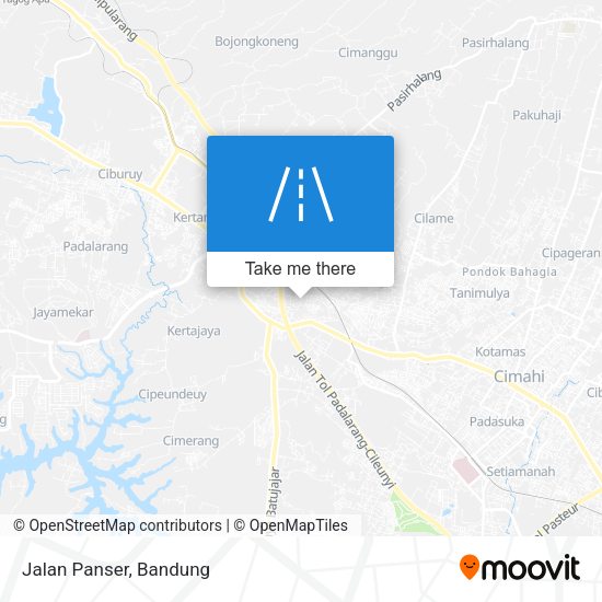 Jalan Panser map
