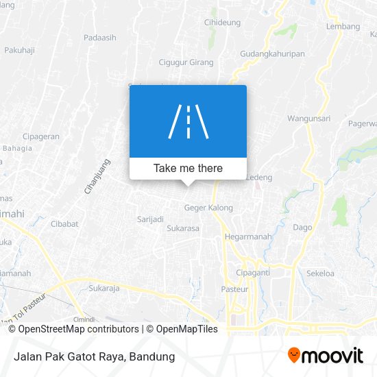 Jalan Pak Gatot Raya map