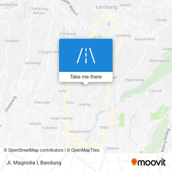 Jl. Magnolia I map