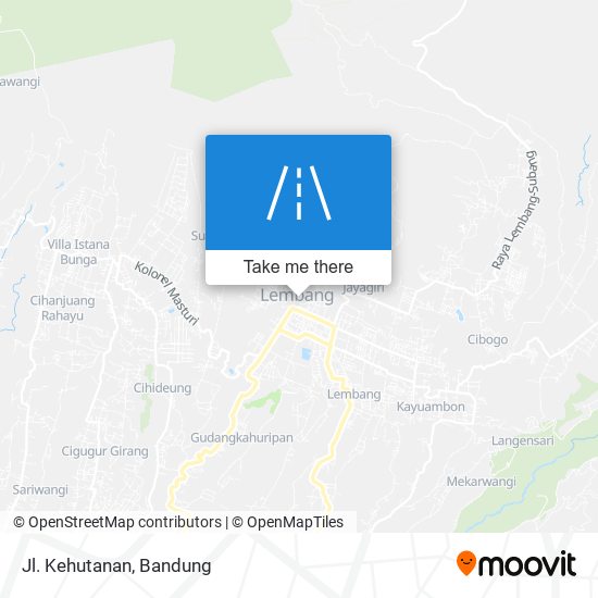 Jl. Kehutanan map