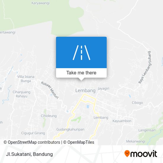 Jl.Sukatani map