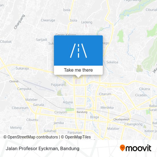 Jalan Profesor Eyckman map