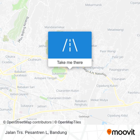 Jalan Trs. Pesantren L map