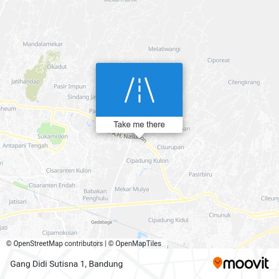 Gang Didi Sutisna 1 map