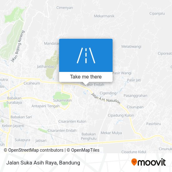 Jalan Suka Asih Raya map