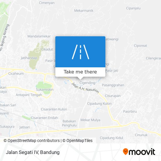 Jalan Segati IV map