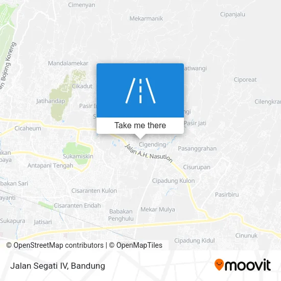Jalan Segati IV map