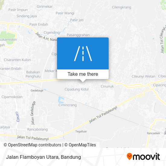 Jalan Flamboyan Utara map