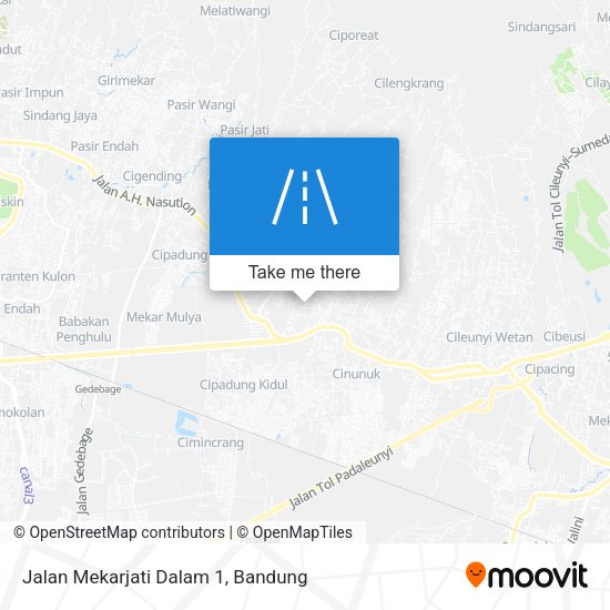 Jalan Mekarjati Dalam 1 map