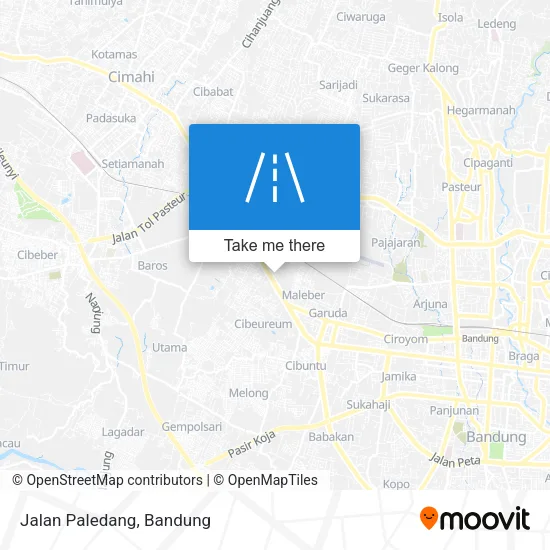 Jalan Paledang map
