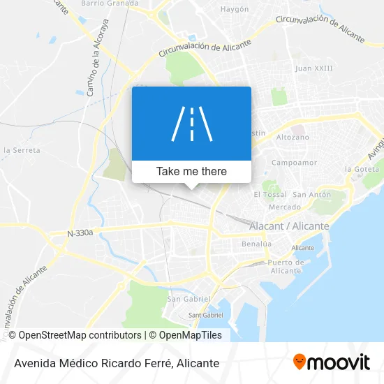 Avenida Médico Ricardo Ferré map