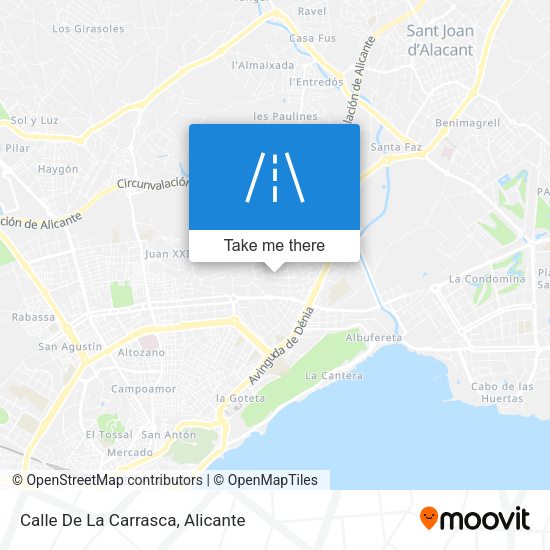 Calle De La Carrasca map