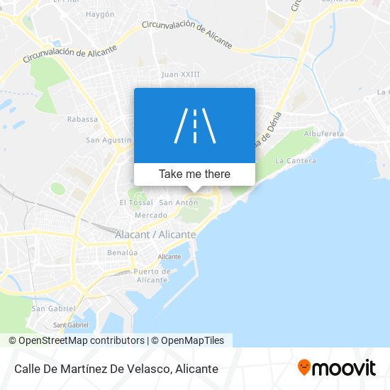 Calle De Martínez De Velasco map