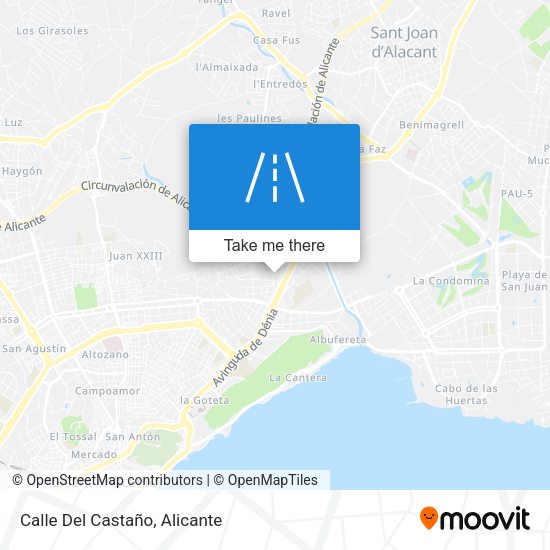 Calle Del Castaño map