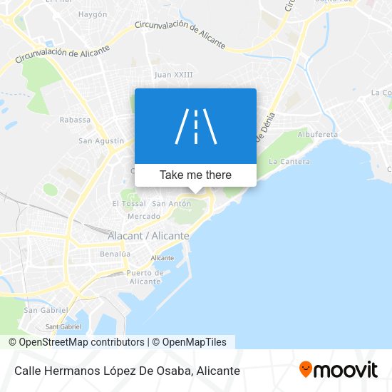 Calle Hermanos López De Osaba map