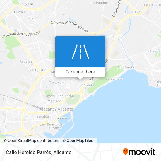 Calle Heroldo Parrés map