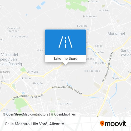 Calle Maestro Lillo Varó map