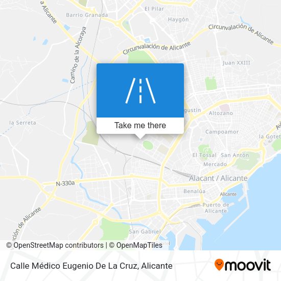 Calle Médico Eugenio De La Cruz map
