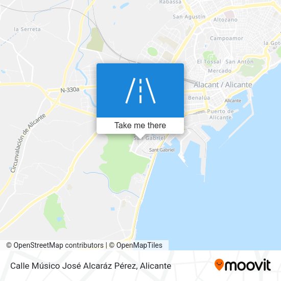 Calle Músico José Alcaráz Pérez map