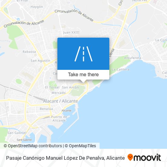 Pasaje Canónigo Manuel López De Penalva map