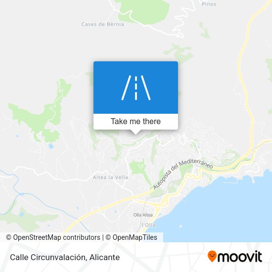 Calle Circunvalación map