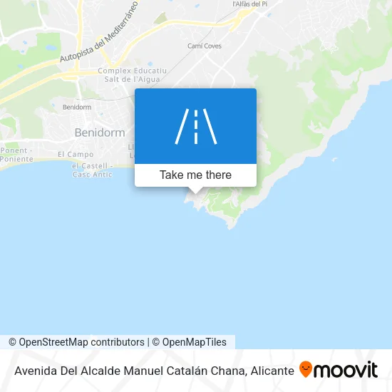 Avenida Del Alcalde Manuel Catalán Chana map