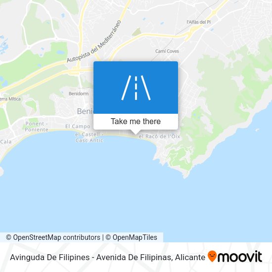 Avinguda De Filipines  -  Avenida De Filipinas map
